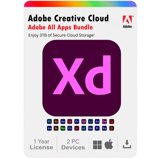 Adobe XD 2025 1 Year Subscription For Windows And Mac 2PC