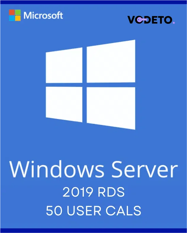 Windows Server 2019 Remote Desktop Services – 50 User CALs Certificate